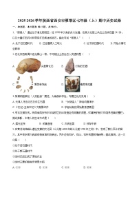 2025-2026学年陕西省西安市雁塔区七年级（上）期中历史试卷-自定义类型