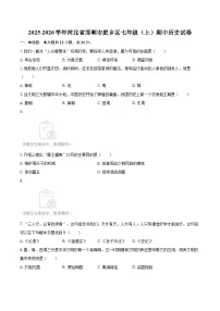 2025-2026学年河北省邯郸市肥乡区七年级（上）期中历史试卷-自定义类型