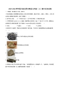 2025-2026学年四川省自贡市荣县七年级（上）期中历史试卷-自定义类型