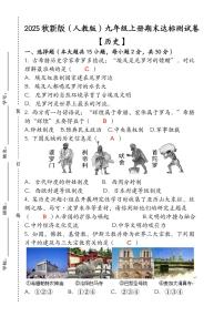 【2025秋新版】九年级【历史】上册期末达标测试卷 （含答案）