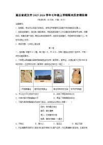 2025-2026学年湖北省武汉市七年级上学期期末模拟卷历史试卷（学生版）