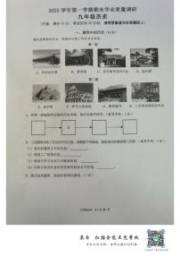 上海市崇明区2025-2026学年九年级上学期期末学业质量调研历史试题