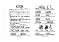 山东省泰安市泰山区2025-2026学年八年级上学期1月期末历史试题（五四学制）