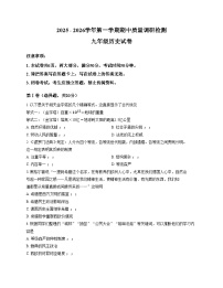 河南省洛阳市伊川县2025_2026学年九年级上学期11月期中历史试题（扫描版，含答案）