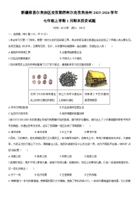 2025-2026学年新疆维吾尔自治区克孜勒苏柯尔克孜自治州七年级上学期1月期末历史试卷（学生版）