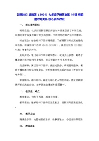 人教版（2024）七年级下册（2024）明朝的对外关系教案及反思