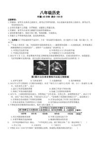 2025-2026学年湖南省长沙市望城区八年级上学期期末历史试题（含答案）