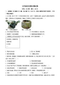 安徽阜阳市阜南县2025-2026学年七年级上学期历史期末试卷（试卷+解析）