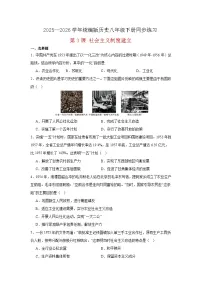 历史八年级下册（2024）第3课 社会主义制度的建立优秀课时练习