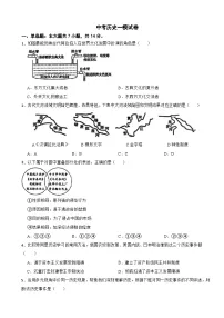 浙江省宁波市2026年中考历史一模试卷附答案