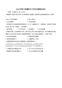 2025年四川省德阳市中考历史模拟试卷1