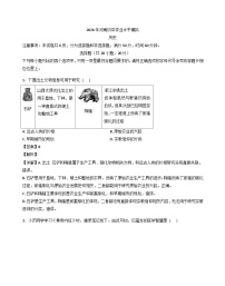 2026年河南省郑州市部分学校九年级初中学业水平模拟历史试卷（解析版）