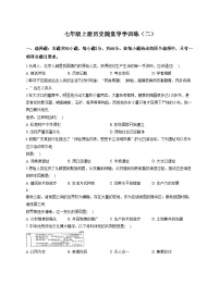 广东省汕尾市陆丰市碣北中学2025_2026学年统编版七年级上学期11月月考历史试题（文字版，含答案）