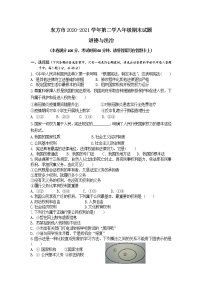 海南省东方市2020-2021学年八年级下学期期末考试道德与法治试题（word版 含答案）