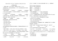 内蒙古科尔沁左翼中旗2020-2021学年八年级下学期期末考试历史试题（word版 含答案）