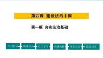 初中人教部编版夯实法治基础示范课ppt课件