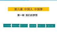 初中政治思品人教部编版九年级上册(道德与法治)我们的梦想教课课件ppt