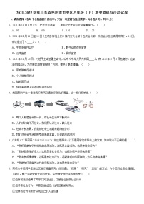 2021-2022学年山东省枣庄市市中区八年级（上）期中道德与法治试卷   解析版