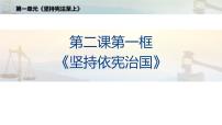 初中政治 (道德与法治)人教部编版八年级下册坚持依宪治国试讲课课件ppt