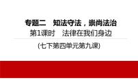 2022年河北中考道德与法治一轮复习课件：专题二  第1课时　法律在我们身边