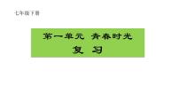 第一单元青春时光复习课件-2021-2022学年部编版道德与法治七年级下册