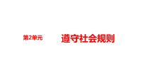 八年级上册第二单元遵守社会规则课件2022年河南省中考道德与法治一轮复习