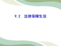 初中政治 (道德与法治)人教部编版七年级下册法律保障生活图片课件ppt