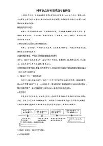 时事热点材料说明题考前押题+--2022年初中道德与法治中考备考冲刺2