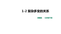 初中第一单元 我们共同的世界第一课 同住地球村复杂多变的关系多媒体教学课件ppt