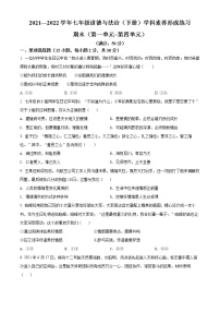 广东省深圳市龙岗区2021-2022学年七年级下学期期末道德与法治试题(word版含答案)