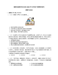 湖南省益阳市安化县 2021-2022学年七年级下学期期末考试道德与法治试题(word版含答案)