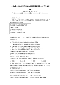 政治 (道德与法治)八年级下册治国安邦的总章程综合训练题