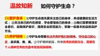 人教部编版七年级上册第四单元  生命的思考第九课 珍视生命增强生命的韧性备课ppt课件