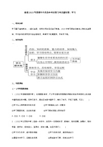 专题02学习（含解析）——【中考二轮复习】2023年道德与法治考点总复习学案