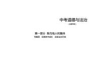 初中政治中考复习 专题四 在集体中成长 走进法治天地 习题课件-2021年中考道德与法治（全国）一轮复习