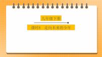 备考2023 道德与法治中考一轮总复习（九下第三单元）（课时8 ）《走向未来的少年》课件