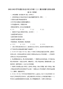 2022-2023学年重庆市合川区九年级(上)期末道德与法治试卷(含解析)