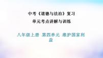 中考道德与法治一轮复习考点讲解与训练课件 维护国家利益（含答案）