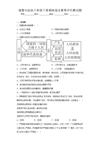 期末综合素养评估试题-2022-2023学年部编版道德与法治八年级下册（含答案）