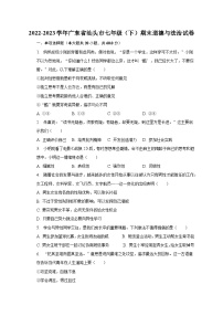 广东省汕头市2022-2023学年七年级下学期期末道德与法治试卷（含答案）