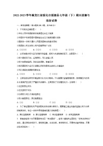 2022-2023学年黑龙江省绥化市绥棱县七年级（下）期末道德与法治试卷（含解析）