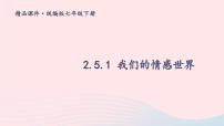 政治 (道德与法治)七年级下册第二单元 做情绪情感的主人第五课 品出情感的韵味我们的情感世界教学演示ppt课件