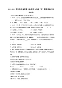 2022-2023学年陕西省渭南市临渭区七年级（下）期末道德与法治试卷(含解析）