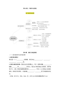 【期中单元知识点归纳】（部编版）2023-2024学年八年级道德与法治 第三单元 勇担社会责任（讲义）