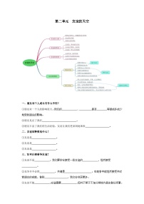 【期中单元知识点归纳】（部编版）2023-2024学年七年级道德与法治 第二单元  友谊的天空（讲义）