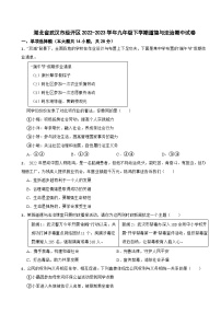 湖北省武汉市经开区2022-2023学年九年级下学期道德与法治期中试卷