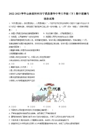 2022-2023学年山西省忻州市宁武县泰华中学八年级（下）期中道德与法治试卷（含答案解析）