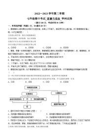 河北省石家庄市第四十三中学2022-2023学年七年级下学期期中道德与法治试题