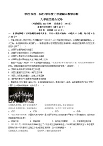 辽宁省沈阳市苏家屯区2022-2023学年九年级上学期期末道德与法治试题
