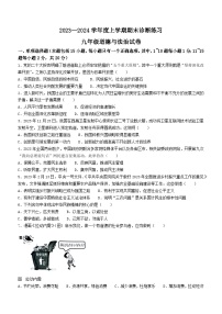 吉林省长春市高新技术产业开发区2023-2024学年九年级上学期期末综合道德与法治试题